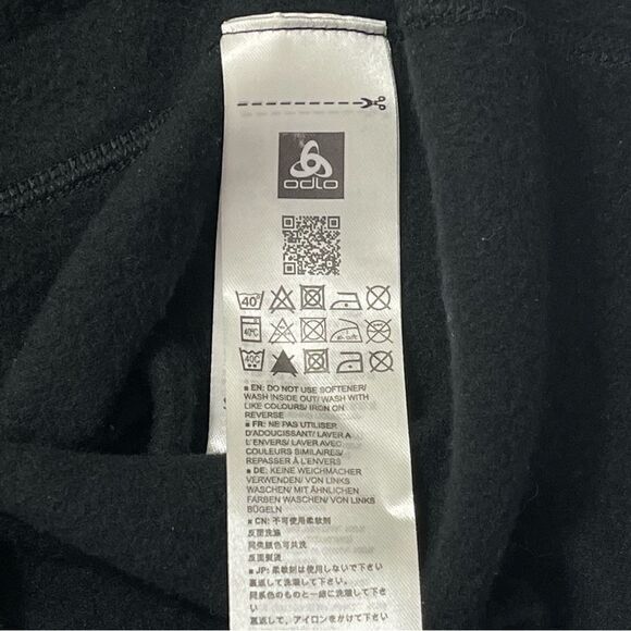 Odlo Evolution Warm Long Sleeve Crew Top  in black - L - Picture 8 of 8